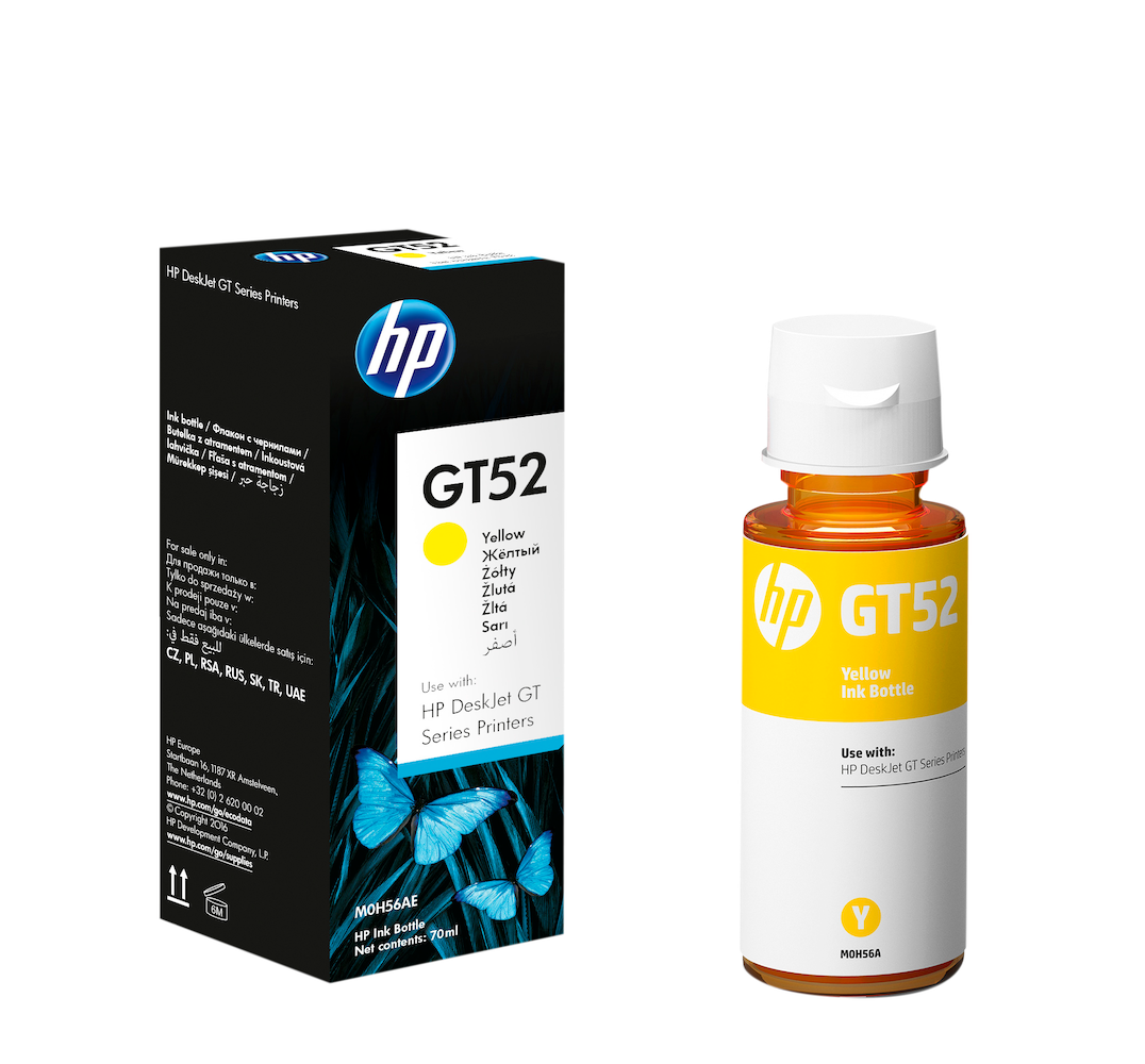 エンテイHP70 BOTELLA DE TINTA HP GT52 AMARILLO 70ML M0H56A – HP Store Ecuador