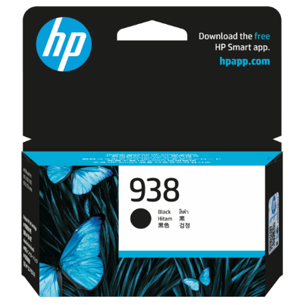 Cartucho de tinta negra original HP 938 (4S6X8PA)