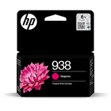 Cartucho de tinta magenta original HP 938 (4S6X6PA)