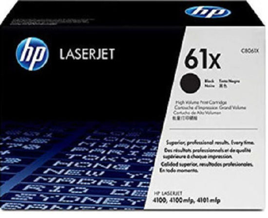 CARTUCHO DE TONER HP 61X ALTO RENDIMIENTO NEGRO LASERJET C8061X