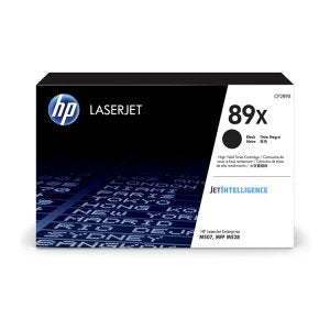 CARTUCHO DE TONER HP 89X ALTO RENDIMIENTO NEGRO LASERJET CF289X