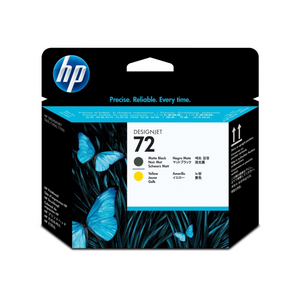 CABEZAL DE IMPRESION HP 72 AMARILLO/NEGRO MATE DESIGNJET (C9384A)