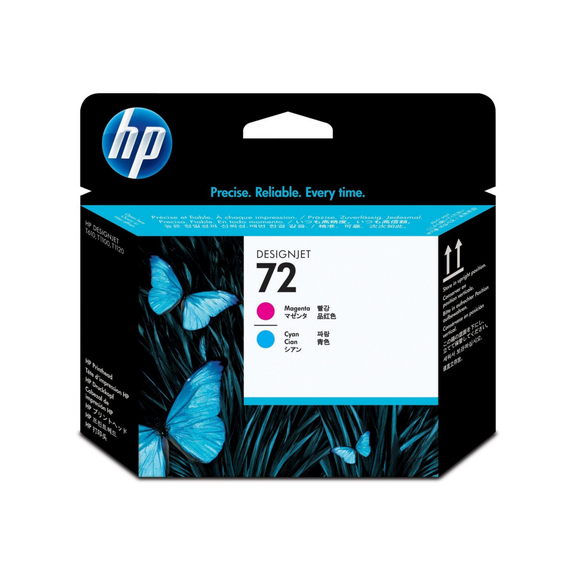 CABEZAL DE IMPRESION HP 72 MAGENTA/CIAN DESIGNJET (C9383A)