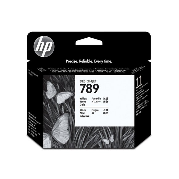 CABEZAL DE IMPRESION HP 789 AMARILLO/NEGRO DESIGNJET (CH612A)