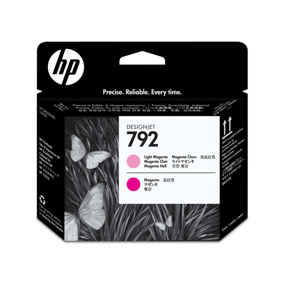 CABEZAL DE IMPRESION HP 792 MAGENTA/MAGENTA CLARO LATEX (CN704A)