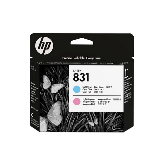 CABEZAL DE IMPRESION HP 831 CIAN CLARO/MAGENTA CLARO LATEX (CZ679A)