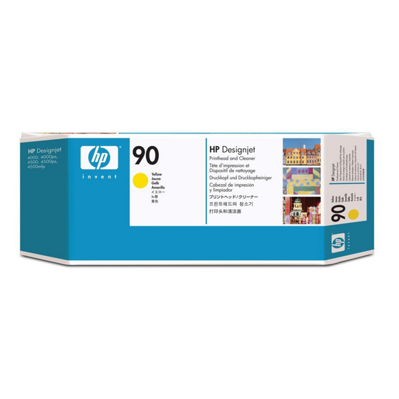 CABEZAL DE IMPRESION HP 90 AMARILLO (C5057A)