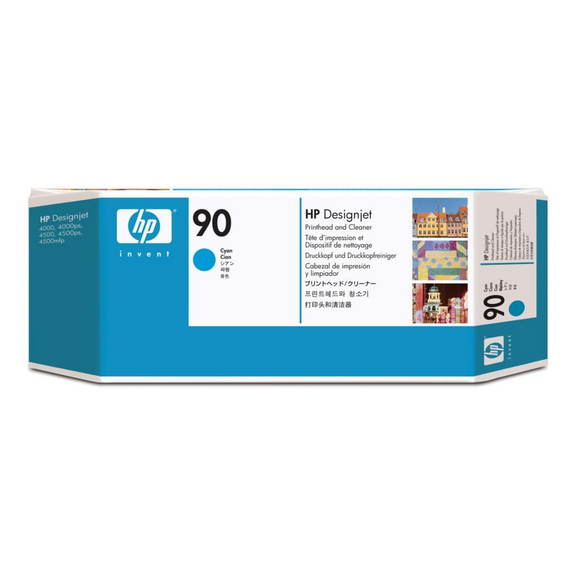 CABEZAL DE IMPRESION HP 90 CIAN (C5055A)