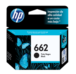 CARTUCHO DE TINTA HP 662 NEGRO 2.0ml CZ103A