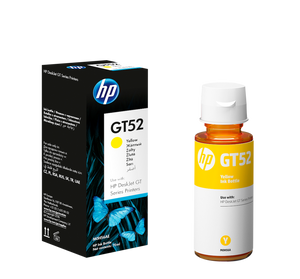 BOTELLA DE TINTA HP GT52 AMARILLO 70ML M0H56A