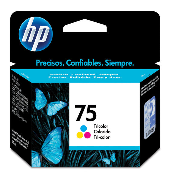 CARTUCHO DE TINTA HP 75 TRICOLOR 12ml CB337WL