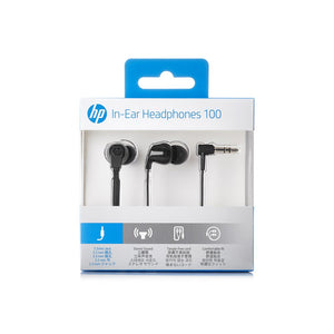 AUDIFONOS NEGROS HP 100 IN-EAR 1KF54AA