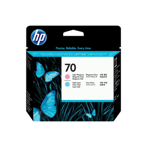 CABEZAL DE IMPRESION HP 70 MAGENTA CLARO/CIAN CLARO DESIGNJET (C9405A)