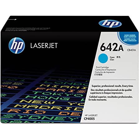 CARTUCHO DE TONER HP 642A CIAN LASERJET CB401A