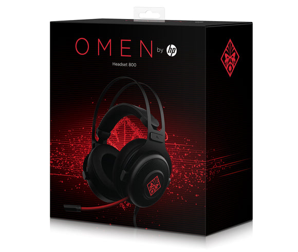 AURICULARES OMEN BY HP 800 BLACK/REG 1KF76AA