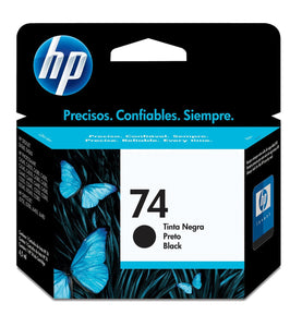 CARTUCHO DE TINTA HP 74 NEGRO 4.5ml CB335WL