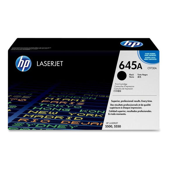 CARTUCHO DE TONER HP 645A NEGRO LASERJET C9730A