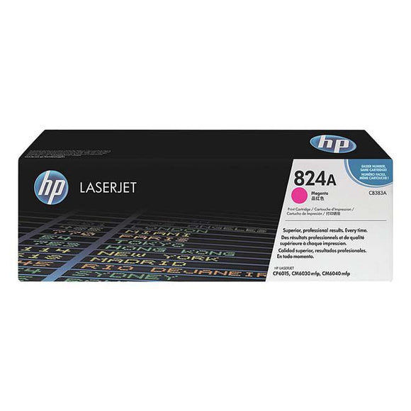 CARTUCHO DE TONER HP 824A MAGENTA LASERJET CB383A