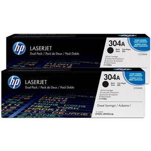 CARTUCHO DE TONER HP 304A DUAL-PACK NEGRO LASERJET CC530AD