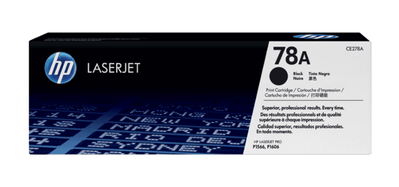 CARTUCHO DE TONER HP 78A NEGRO LASERJET CE278AR