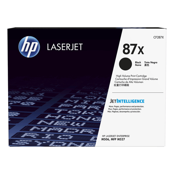 CARTUCHO DE TONER HP 87X ALTO RENDIMIENTO NEGRO LASERJET CF287X