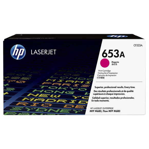 CARTUCHO DE TONER HP 653A MAGENTA LASERJET CF323A