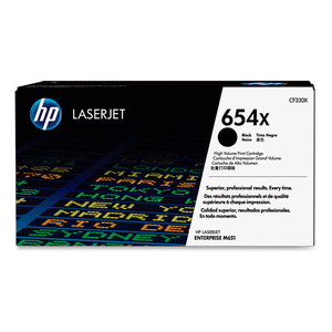 CARTUCHO DE TONER HP 654X ALTO RENDIMIENTO NEGRO LASERJET CF330X