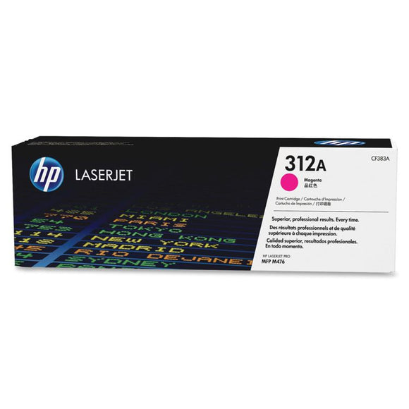 CARTUCHO DE TONER HP 312A MAGENTA LASERJET CF383A