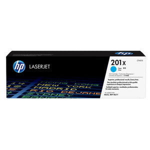 CARTUCHO DE TONER HP 201X ALTO RENDIMIENTO CIAN LASERJET CF401X