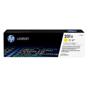 CARTUCHO DE TONER HP 201X ALTO RENDIMIENTO AMARILLO LASERJET CF402X