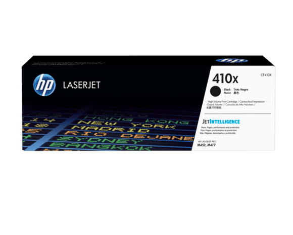 CARTUCHO DE TONER HP 410X ALTO RENDIMIENTO NEGRO LASERJET CF410X