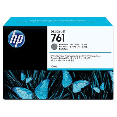 CARTUCHO DE TINTA HP 761 GRIS OSCURO DESIGNJET 400ml CM996A