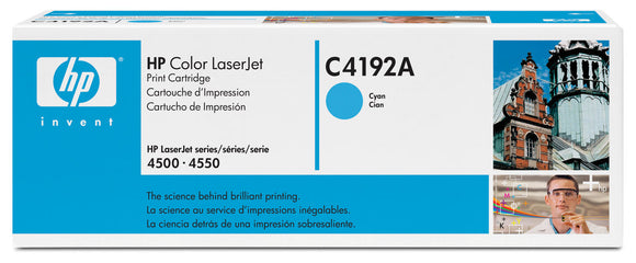 CARTUCHO DE TONER HP CIAN LASERJET C4192A