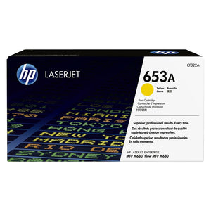 CARTUCHO DE TONER HP 653A AMARILLO LASERJET CF322A