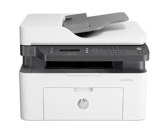 IMPRESORA MULTIFUNCIONAL HP LASER MONOCROMATICA 137FNW (4ZB84A)