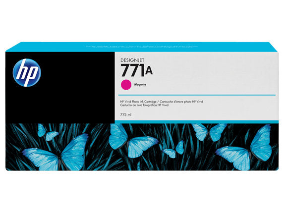 CARTUCHO DE TINTA HP 771A MAGENTA DESIGNJET 775ml B6Y17A