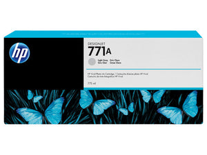 CARTUCHO DE TINTA HP 771A GRIS DESIGNJET 775ml B6Y22A