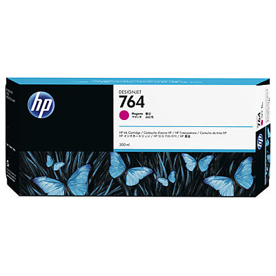 CARTUCHO DE TINTA HP 764 MAGENTA DESIGNJET 300ml C1Q14A