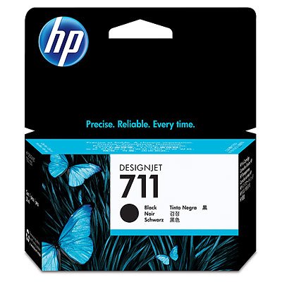 CARTUCHO DE TINTA HP 711 NEGRO DESIGNJET 38ml CZ129A