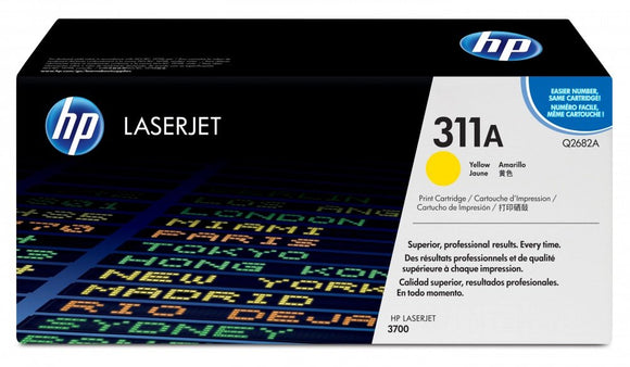 CARTUCHO DE TONER HP 311A AMARILLO LASERJET Q2682A