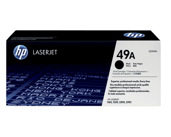 CARTUCHO DE TONER HP 49A NEGRO LASERJET Q5949A