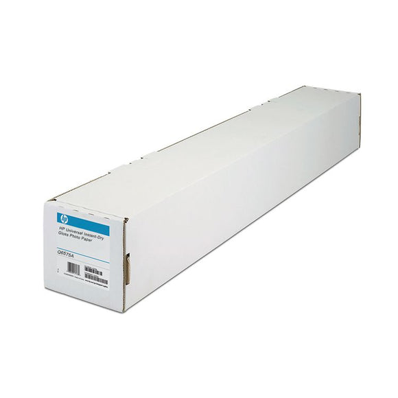 ROLLO DE PAPEL FOTOGRAFICO SATINADO INSTANT-DRY GLOSS HP 1067 mm x 30,5 m Q6576A