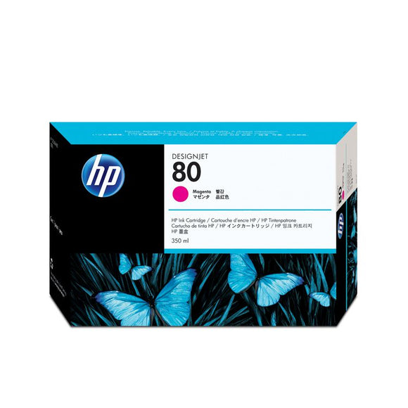 CARTUCHO DE TINTA HP 80 MAGENTA DESIGNJET 350ml C4847A