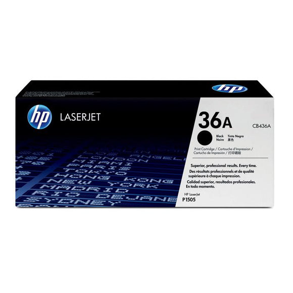 CARTUCHO DE TONER HP 36A NEGRO LASERJET CB436A