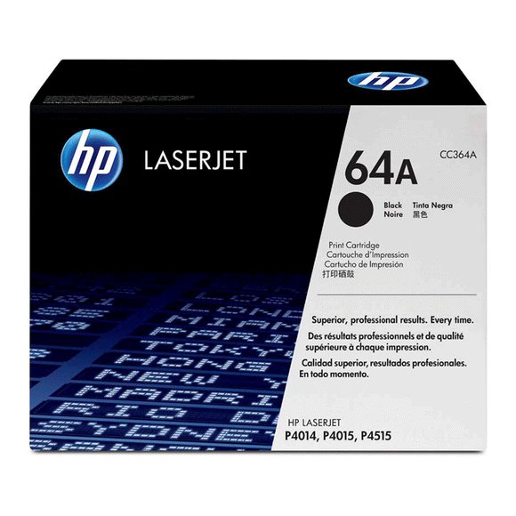 CARTUCHO DE TONER HP 64A NEGRO LASERJET CC364A