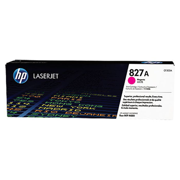 CARTUCHO DE TONER HP 827A MAGENTA LASERJET CF303A