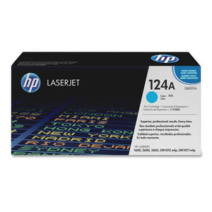 CARTUCHO DE TONER HP 124A CIAN LASERJET Q6001A