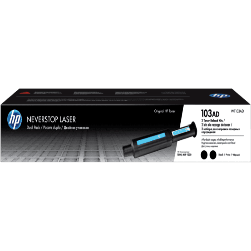 CARTUCHO DE TONER HP 103AD DUAL-PACK NEGRO LASERJET W1103AD