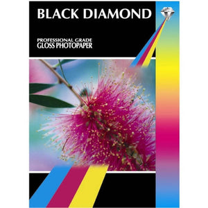 PAPEL FOTOGRAFICO BRILLANTE BLACK DIAMOND A3 20 UNIDADES 7180A3GL20