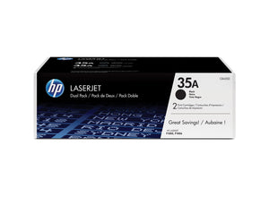 CARTUCHO DE TONER HP 35A DUAL PACK NEGRO LASERJET CB435D